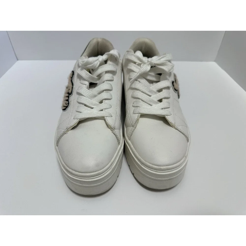 Bershka platform trainers featuring a 